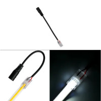 Conector alimentare banda led COB 8mm