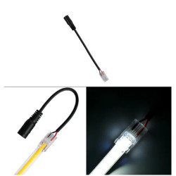 Conector alimentare banda led COB 8mm