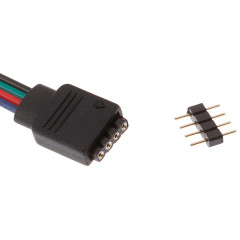 Conector alimentare banda led RGB