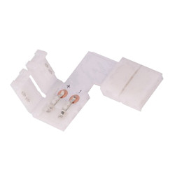 Conector colt banda led – pentru benzi monocolore 10 mm 90°