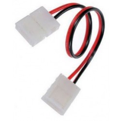 Conector banda led – pentru benzi 8mm cu 2 pini si montaj rapid