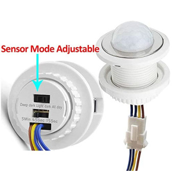 Senzor crepuscular si de miscare 220v