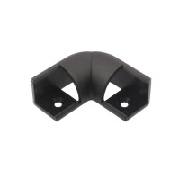 Conector de colt negru pentru profil LED 90 grade
