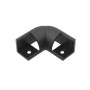 Conector de colt negru pentru profil LED 90 grade
