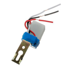 Senzor crepuscular 12v ac-dc 10a exterior