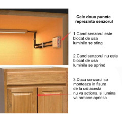 Senzor de miscare cu infrarosu IR pentru LED mobila