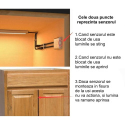 Senzor de miscare cu infrarosu IR pentru LED mobila