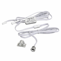 Senzor de miscare cu infrarosu IR argintiu 10mm 12V/24V pentru mobila
