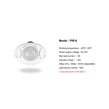 Senzor de prezenta 5v 12v sau 24v exterior IP44