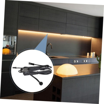 Senzor de miscare cu infrarosu IR negru 10mm 12V/24V pentru mobila
