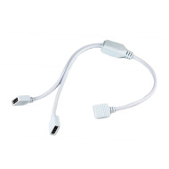 Conector banda led rgb splitter 2 iesiri cablu 30cm