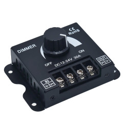 Variator de tensiune pentru led 12V/24V 360W 30A monocolor