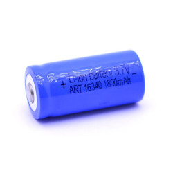 Acumulator Reîncărcabil Li-Ion 16340 3.7V 1800mAh – Performanță și Autonomie Extinsă