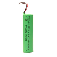 Acumulator Reîncărcabil Li-Ion 18650 3.7V 5000mAh cu Fire – Putere și Autonomie Extinsă