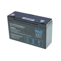 Acumulator Plumb-Acid 6V - 10Ah WL | Well