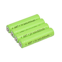 Acumulatori aaa reincarcabili 600mah 1.2v set 4 buc