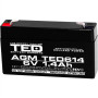 Accumulator Plub Accid 6V 1.4Ah AGM TED Baterie Reincarcabila