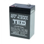 Acumulator Plumb - Acid 6V-4,2A TED