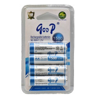 Acumulatori AA 1500mah ni-mh good set 4 buc reincarcabili