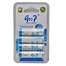 Acumulatori aa 800mah ni-mh good set 4 buc reincarcabili