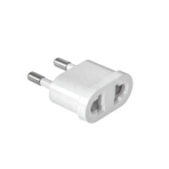 Adaptor Stecher US China Alb EL-0105QA