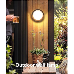 Aplica exterior 15W IP65 alb cald 3500K decorativa