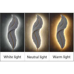 Aplica pana LED 32W, lumina reglabila de la intrerupator