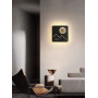 Aplica black patrata 27w alb variabil L240 mm