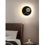 Aplica black rotunda 27w alb variabil D240 mm