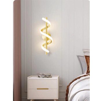 Aplica LED aurie alb variabil L400 mm