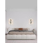Aplica LED neagra alb variabil L400 mm