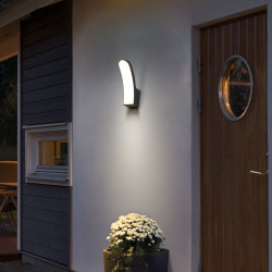 Aplica led exterior 12W IP65 alb cald 3500K design modern