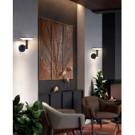 Aplica exterior 18W IP65 alb cald 3500K design modern