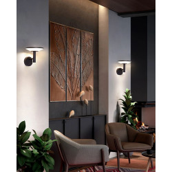 Aplica exterior 18W IP65 alb cald 3500K design modern