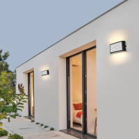 Aplica exterior 18W IP65 alb cald 3000K LED