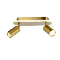 Aplica baie aurie LED 44W, 3 trepte culoare, perete/tavan