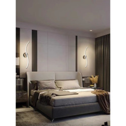 Aplica Led neagra 50 cm 3 functii