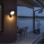 Aplica led cu senzor de miscare IP65, lumina calda 12W