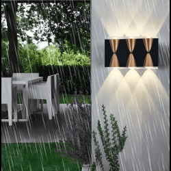 Aplica exterior LED 6W lumina calda 3000K IP65