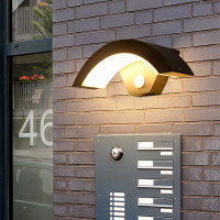 Aplica cu senzor de miscare LED 12W pentru fatada IP44