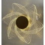 Aplica LED 5 wati cu 3D flower alb rece