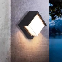 Aplica exterior 12W IP65 alb cald 3500K decorativa