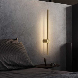 Aplica liniara iluminare indirecta LED 3000k 4000k 6500k gold