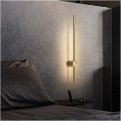 Aplica LED 80 cm gold 26 wati alb cald rece neutru 1300 lm