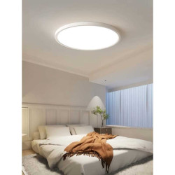 Aplica led baie alba 40W IP44 ultra slim, lumina rece 6500K