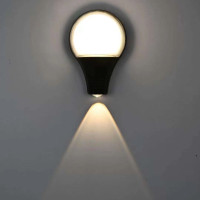 Aplica exterior LED 6W design bec lumina calda IP65