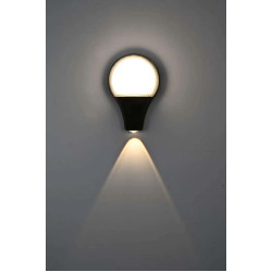Aplica exterior LED 6W design bec lumina calda IP65