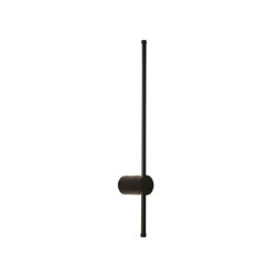 Aplica liniara iluminare indirecta LED 3000k 4000k 6500k black