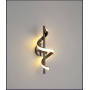 Aplica LED perete 10 wati neagra cu 3 functii de lumina