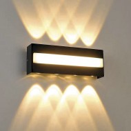 Aplica exterior 16W IP65 alb cald iluminat fatada